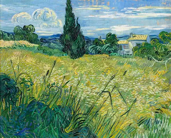Gogh, Vincent van: Field with corn