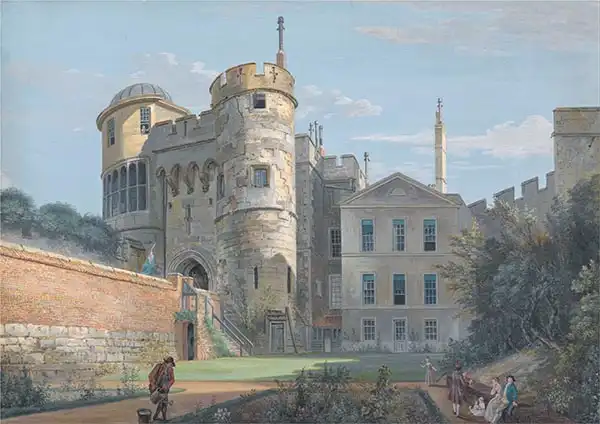 Sandby, Paul: La Porta Normanna e la Casa del Vice Governatore