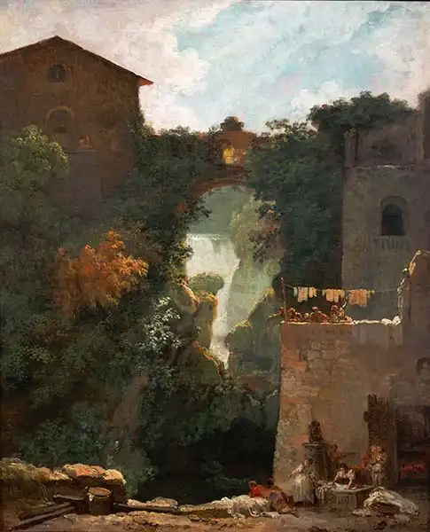 Fragonard, Jean-Honoré: The Falls of Tivo...