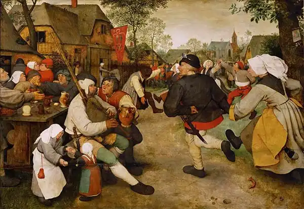 Brueghel, Pieter, the elder: Country dance