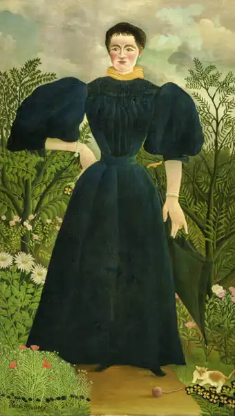 Rousseau, Henri: Portrait of a Woman, c.1895-97