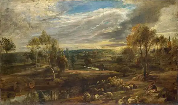 Rubens, Peter Paul: A Landscape with ...