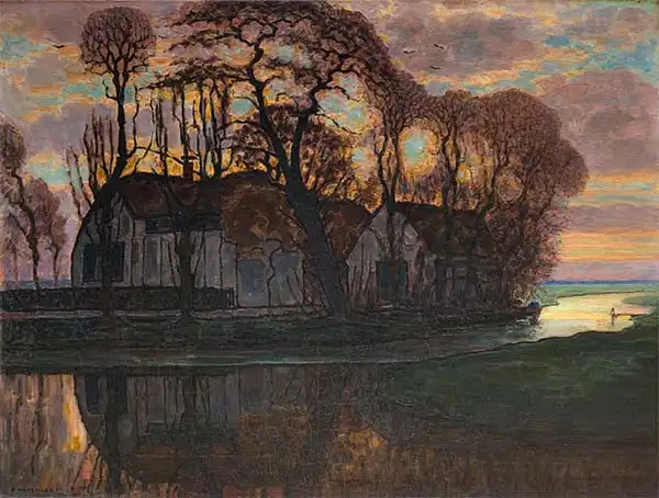 Mondrian, Piet: Farm near Duivendrecht