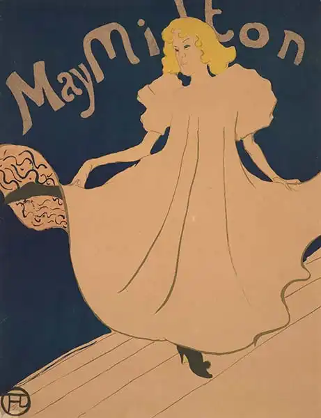Toulouse-Lautrec, H.: May Milton, Franc