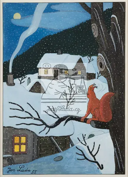 Lada, Josef: Écureuil 1955
