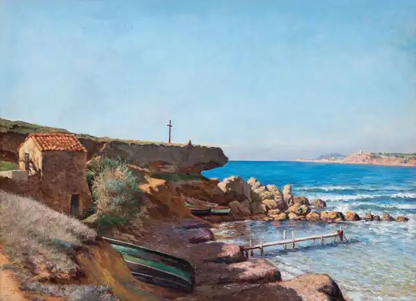 Becker, Adolf von: Landscape of Sou