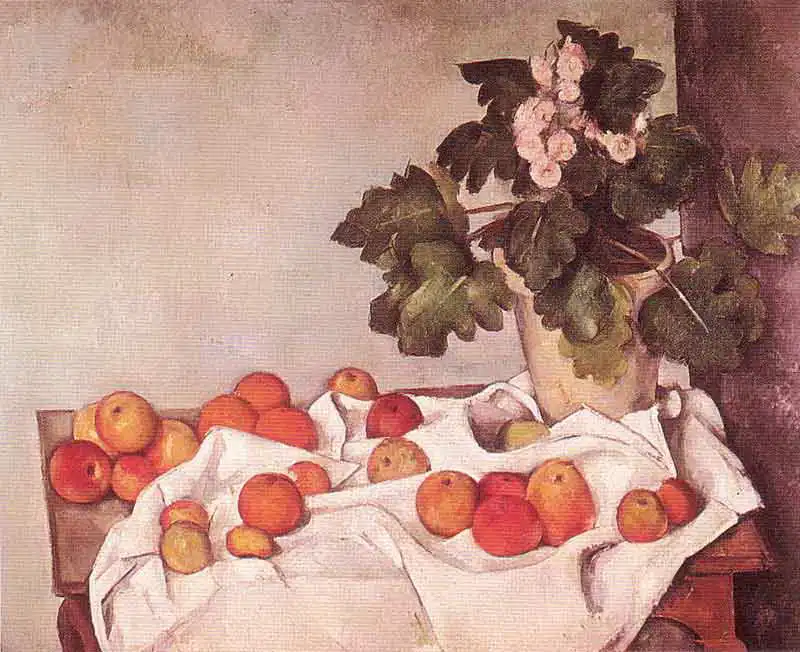 Cézanne, Paul: Stilleben mit Äpfeln und Petersilie