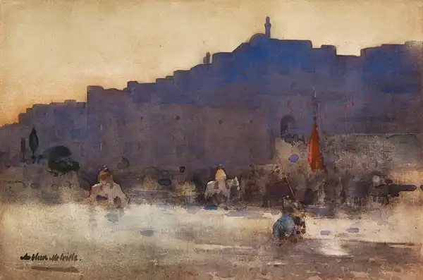Melville, Arthur: Mosul at Dawn