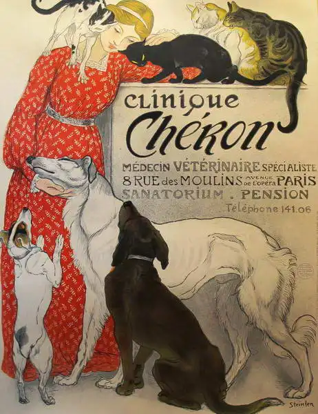 Steinlen, Théophile A.: Clinique Cheron