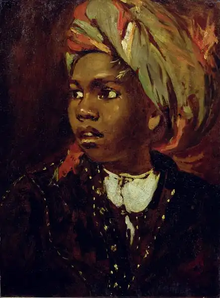 Etty, William: Study of a Black Boy