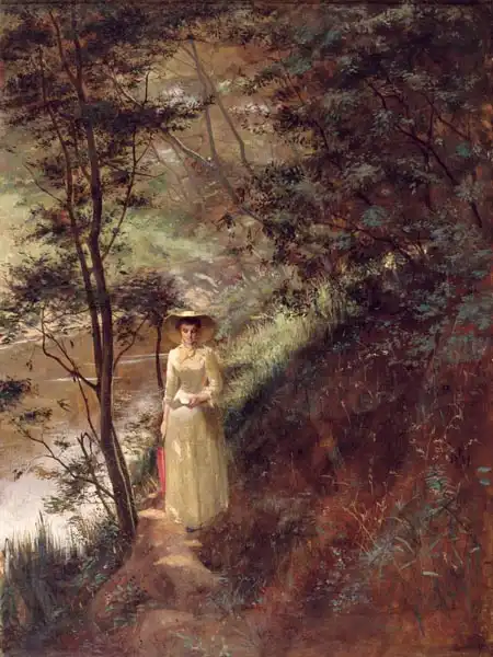 McCubbin, Frederick: The Letter