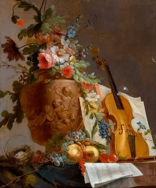 Bachelier, Jean Jacques: Still life with f...