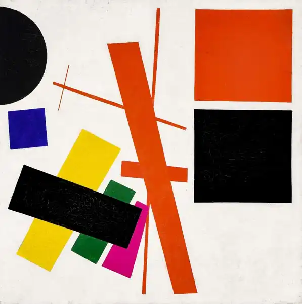 Malevich, Kazimir Severinovich: Suprematism Abstract Compositio