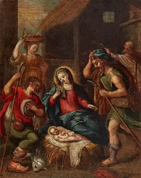 Baellieur, Cornelis de: The adoration of the Shep