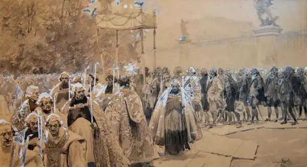 Marold, Luděk: Procession