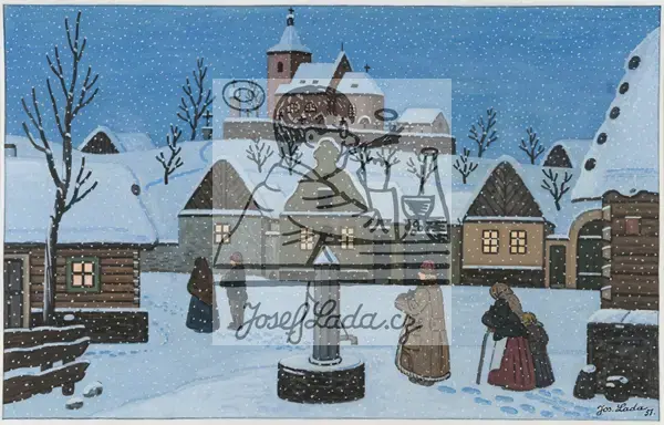 Lada, Josef: Na půlnoční 1951