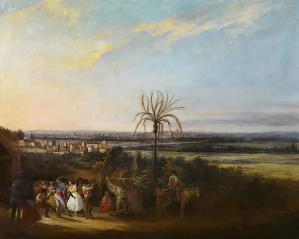 Barron y Carrillo, Manuel: Folk Festival near Seville