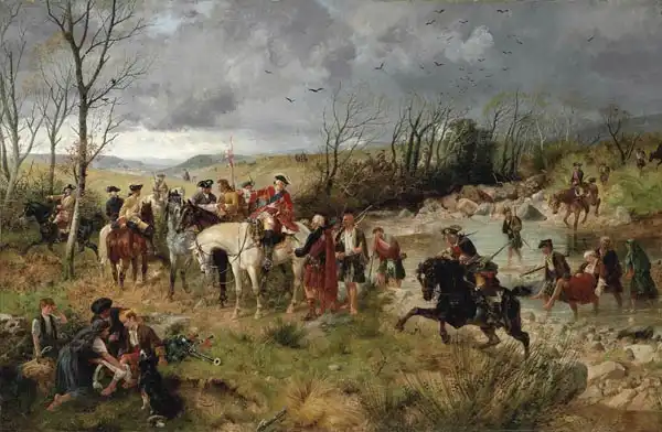 Beavis, Richard: Halt of prince charles edward on the banks of the nairn