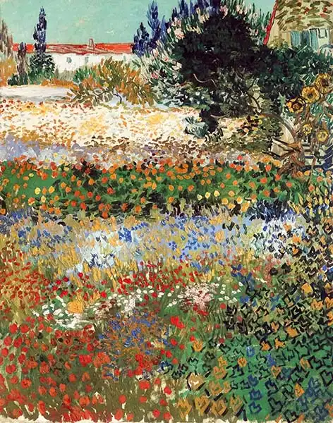 Gogh, Vincent van: Flowering garden