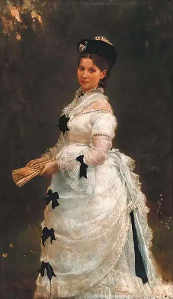 Henneberg, Rudolf: Portrait of a lady