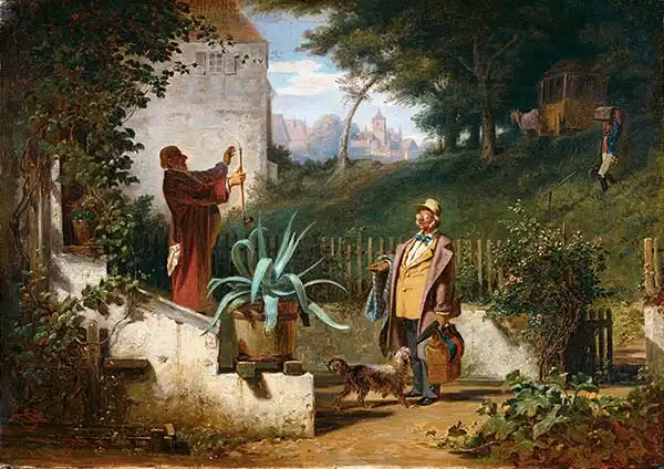 Spitzweg, Carl: Childhood Friends