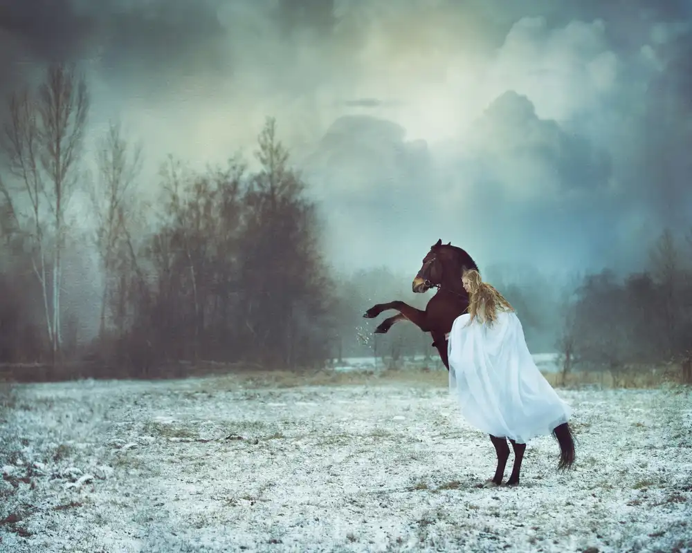 Russocka, Magdalena: dances with the horse