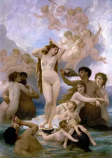 Bouguereau, Adolphe: Birth of Venus