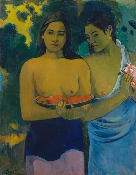 Gauguin, Paul: Two Tahitian Wome