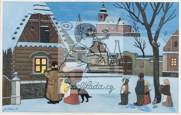 Lada, Josef: Slouha vytrubuje 1952