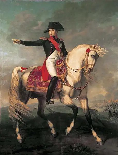 Chabord, Joseph: Equestrian Portrait of Napoleon I (1769-1821) 1810