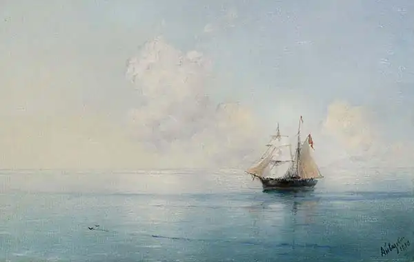 Aivazovsky, Ivan K.: A Calm Morning at Sea