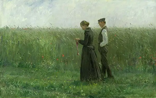 Kalckreuth, Leopold Karl Walter von: Sunday Afternoon
