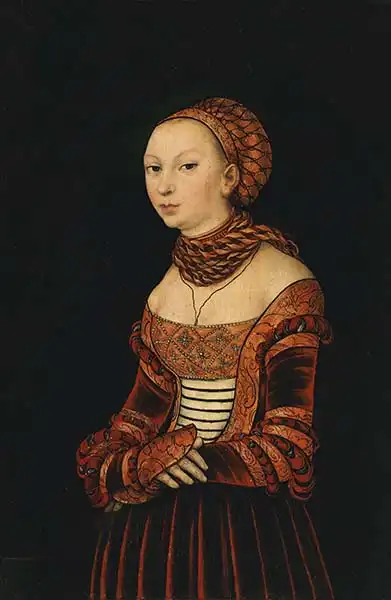 Cranach, Lucas: Portrait of a Young Woman