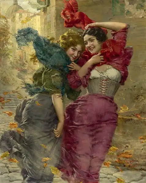 Bellei, Gaetano: Windy day