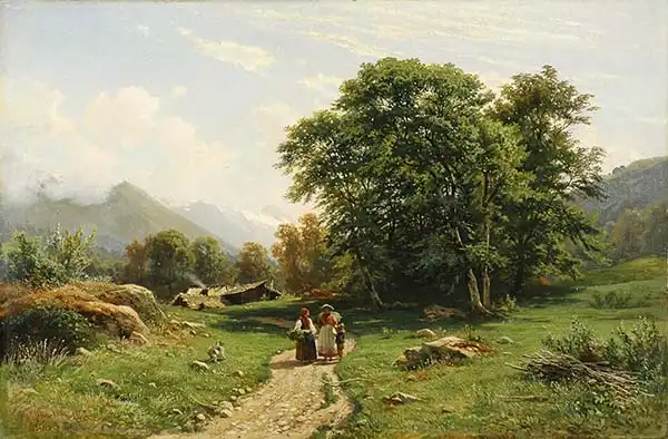 Shishkin, Ivan: Swiss Landscape