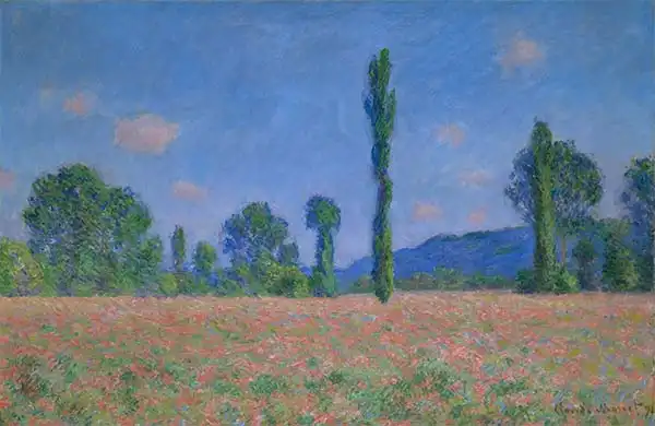 Monet, Claude: Poppy Field (Giverny)