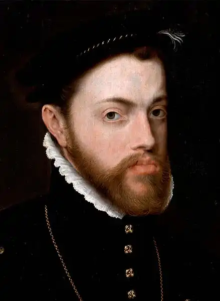 Mor, Anthonis van Dashorst: Portrait of Philip II of Spain (1527-98)