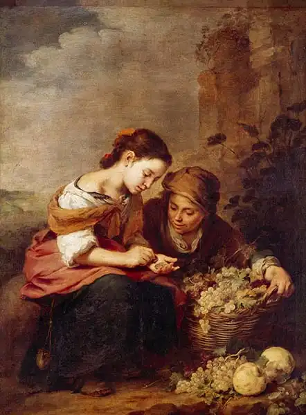Murillo, Bartolome: The Little Fruit-Seller