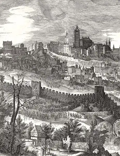 Bossche, Philip van den: View of the City of Prague