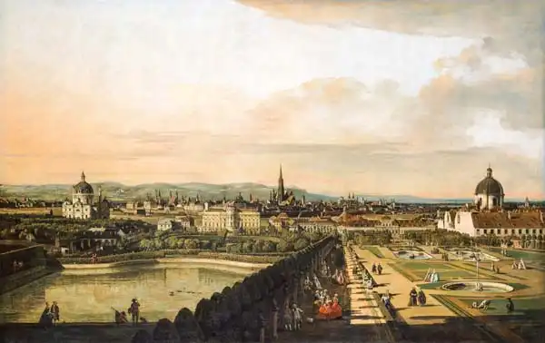 Bellotto, Bernardo: The Belvedere fro...