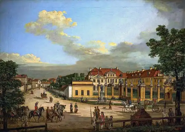 Bellotto, Bernardo: Mniszech Palace in Warsaw