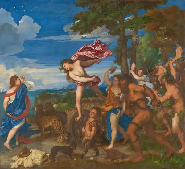 Tizian: Bacchus and Ariadne, 1520-23