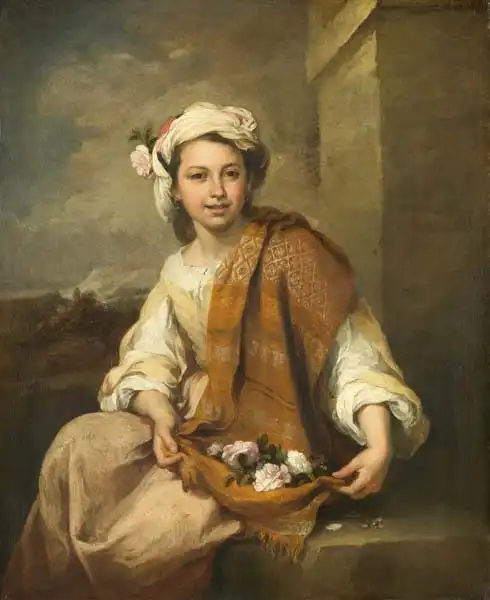 Murrilo, Bartolome: The Spanish Flower Girl