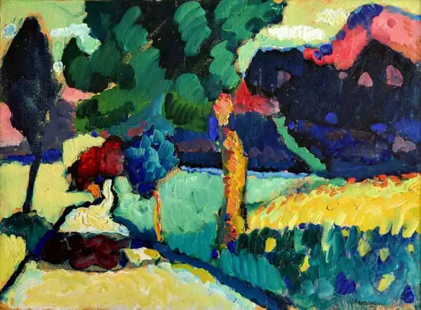 Kandinsky, Wassily: Summer landscape