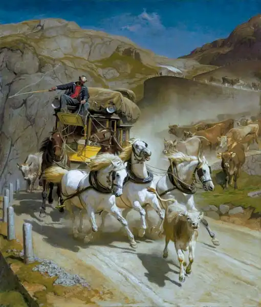 Koller, Rudolf: The Gotthard Post