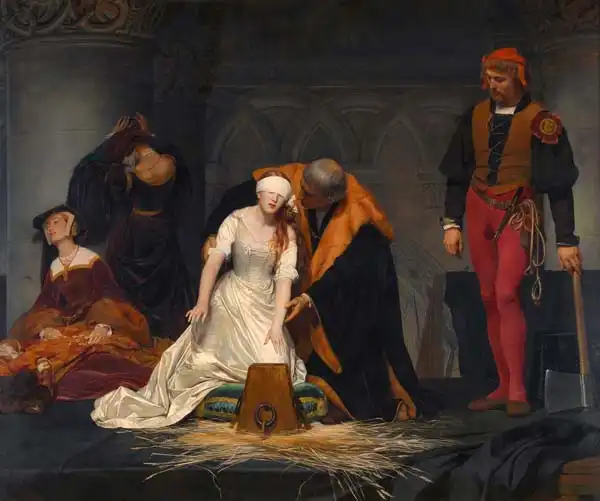 Delaroche, Paul: The Execution of Lady Jane Grey