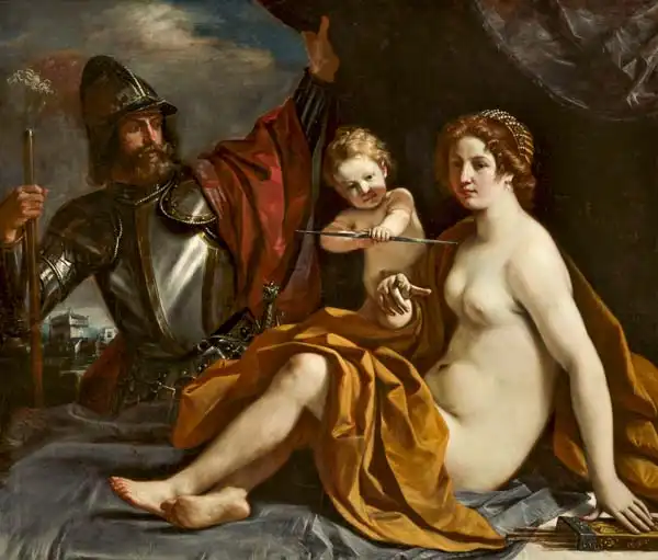 Guercino: Mars, Venus and C...