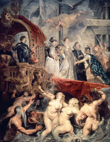 Rubens, Peter Paul: The Arrival of Ma...