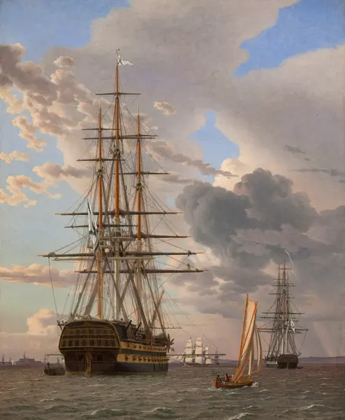 Eckersberg, Christoffer W.: The Russian Ship of the Line 