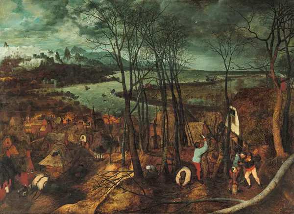 Brueghel, Pieter, the elder: The Gloomy Day (e...